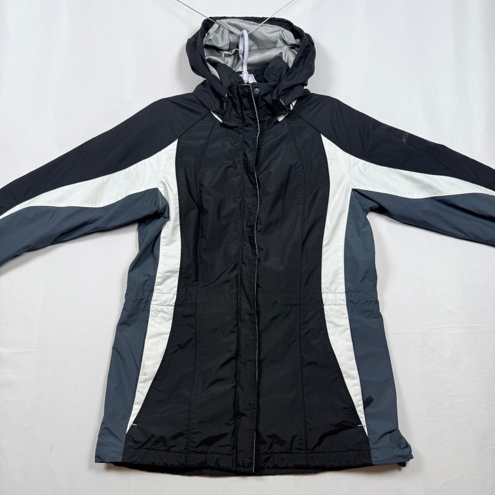 Columbia Interchange Omni-Tech Breathable Hooded Jacket Women's Medium